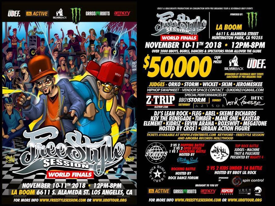 Freestyle Session 2018 Kids Battle Sponsored By Spin Control