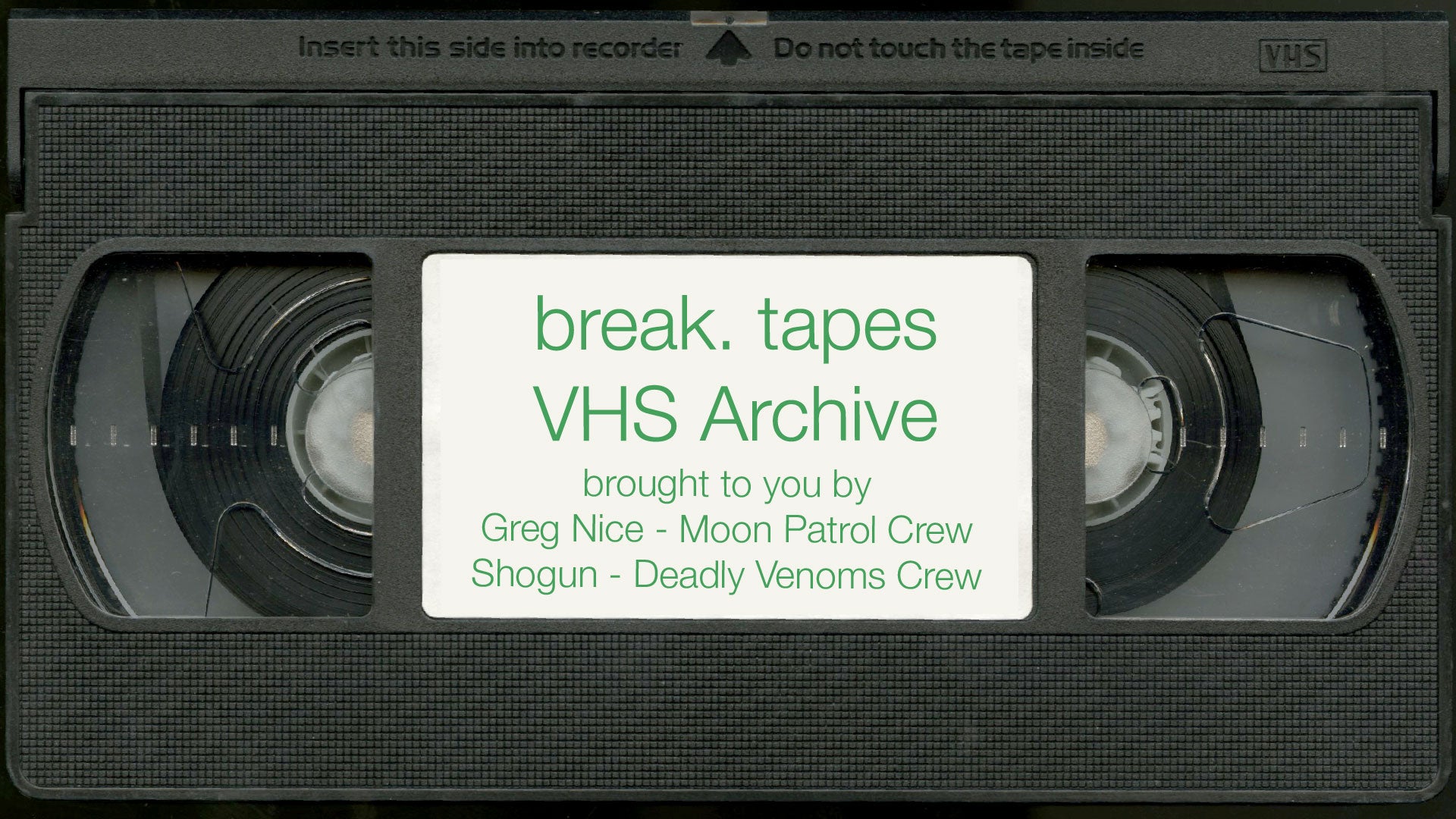 Introducing Break Tapes: A Historical Breaking Archive